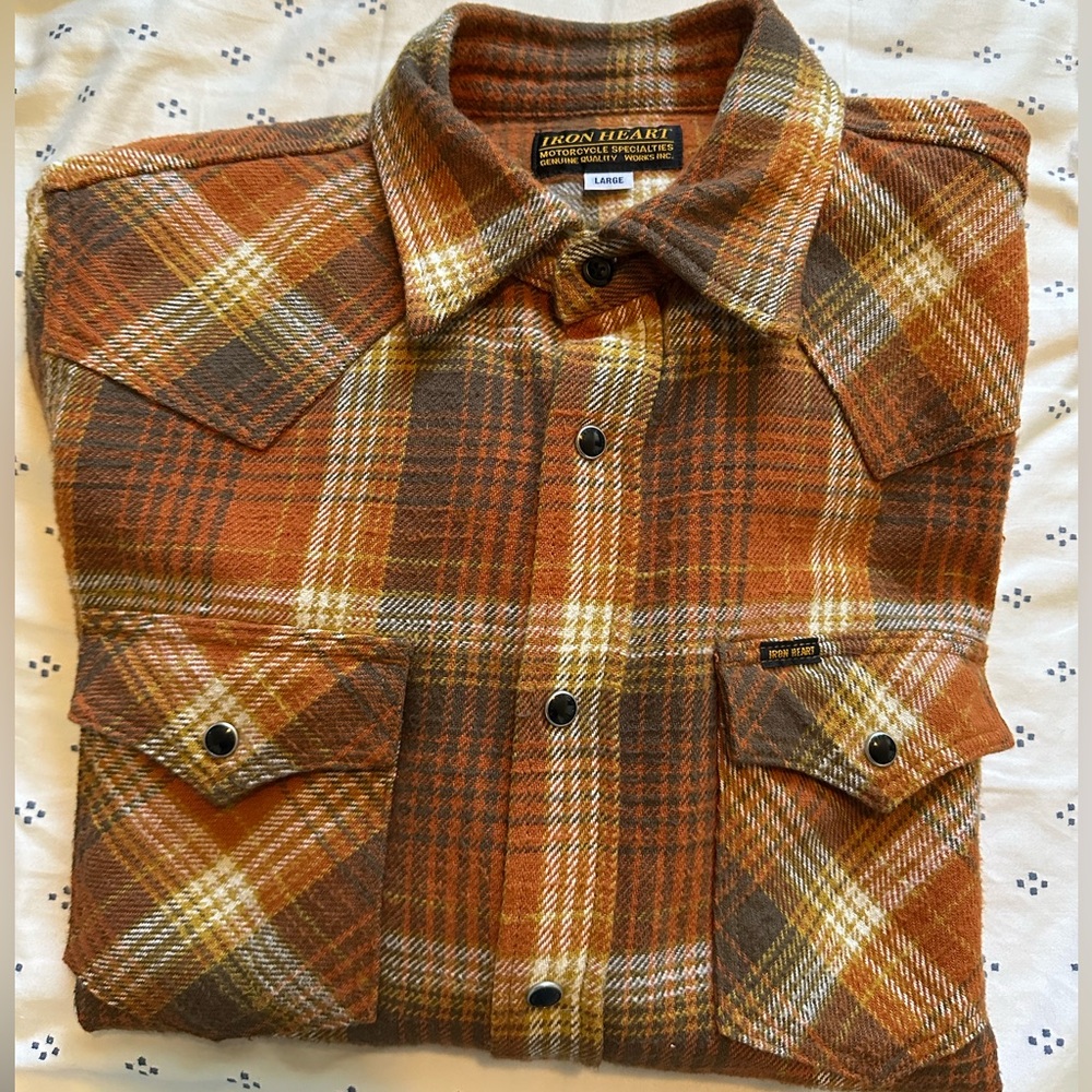 Ironheart Flannel Shirt - Large